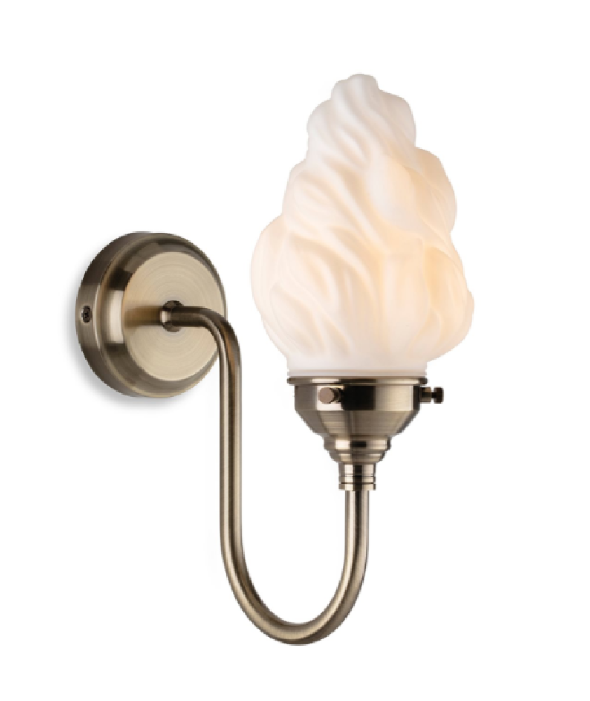 Flame on sale wall lights